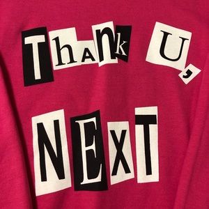 Ariana Grande Thank U Next Unofficial Crewneck